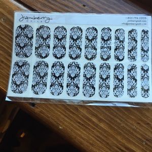 Jamberry Damask Pattern Nail Wraps